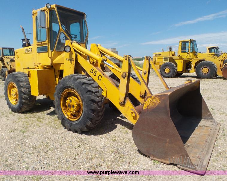 image for item L6834 1981 Clark 55C CU wheel loader