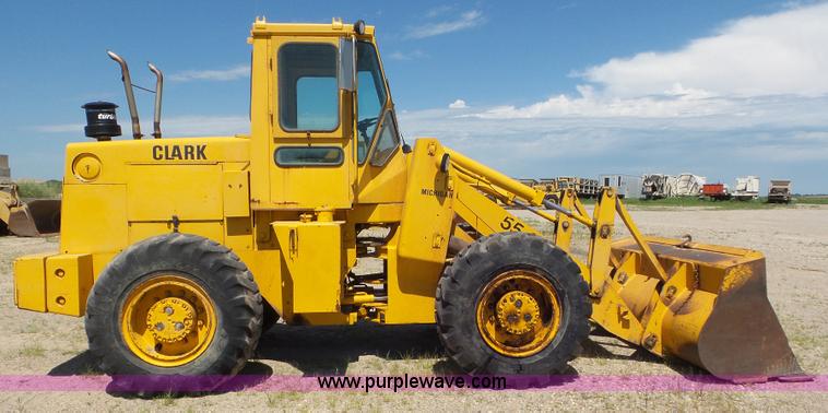 image for item L6834 1981 Clark 55C CU wheel loader