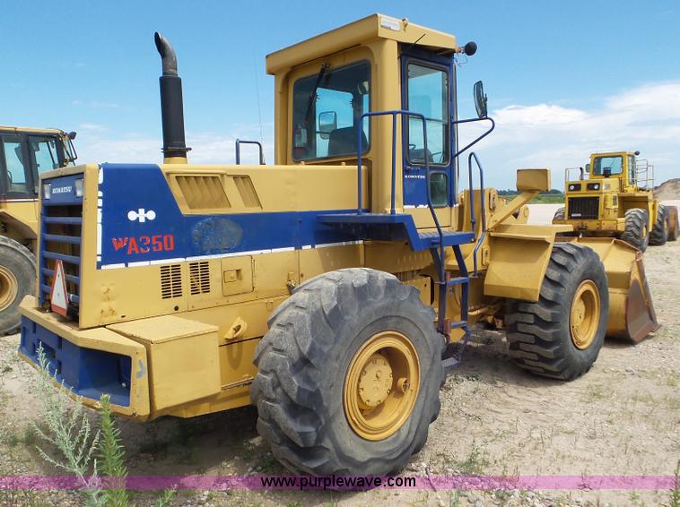 image for item L6835 1986 Komatsu WA350-1 wheel loader