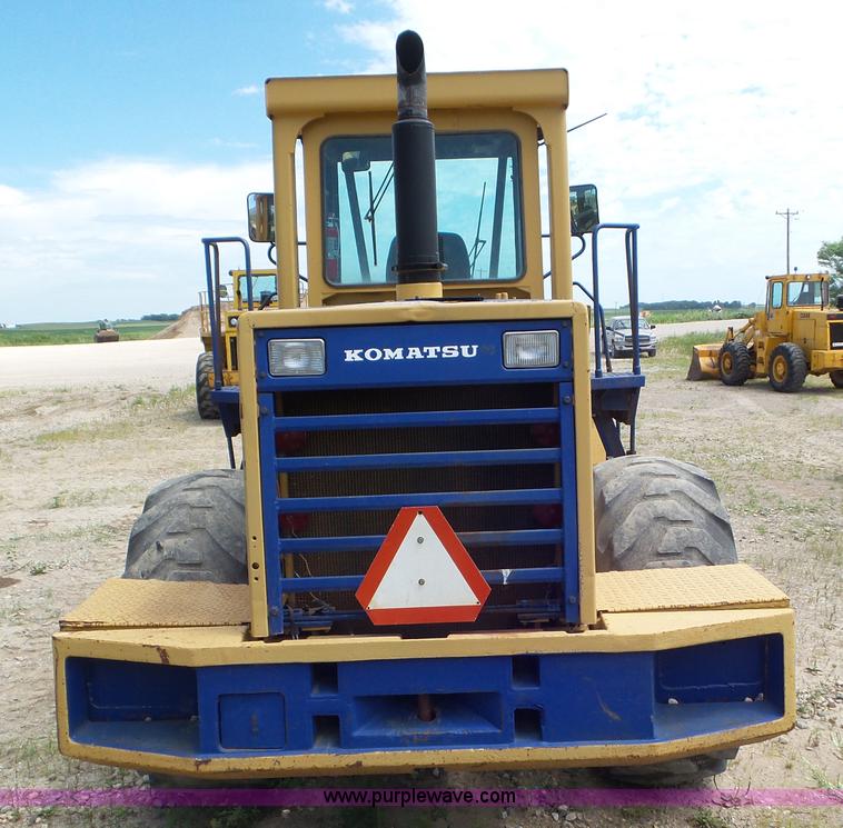 image for item L6835 1986 Komatsu WA350-1 wheel loader