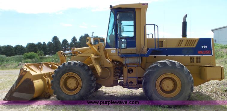 image for item L6835 1986 Komatsu WA350-1 wheel loader