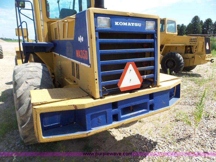 image for item L6835 1986 Komatsu WA350-1 wheel loader