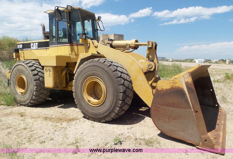 image for item L6837 1995 Caterpillar 970F wheel loader