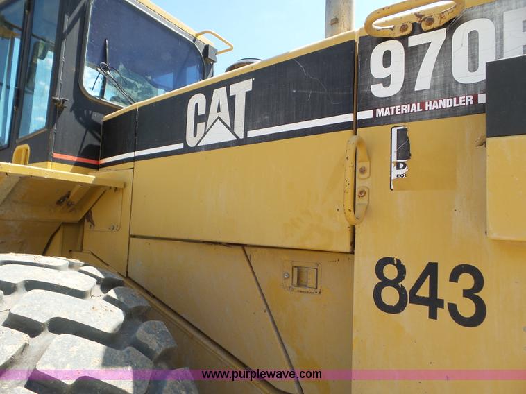 image for item L6837 1995 Caterpillar 970F wheel loader