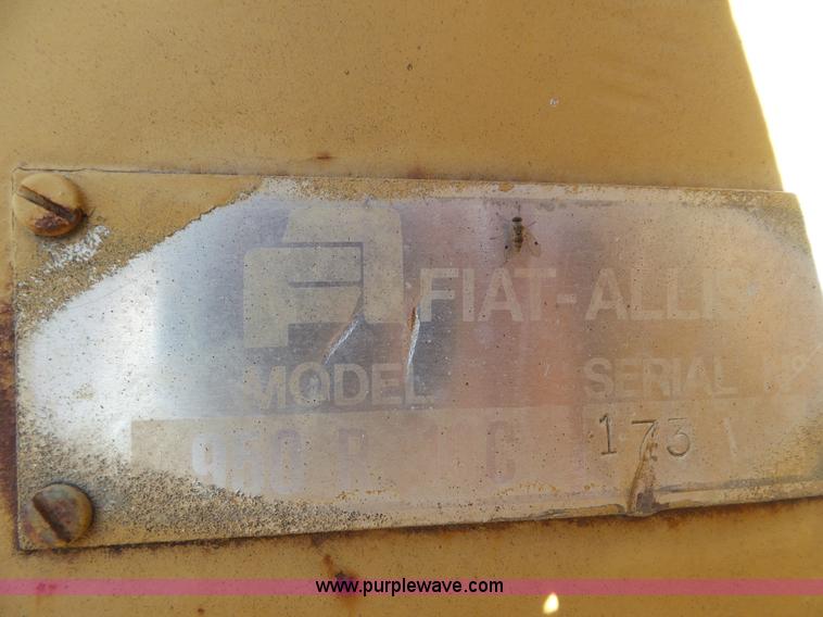 image for item L6840 1987 Fiat-Allis FL10C track loader
