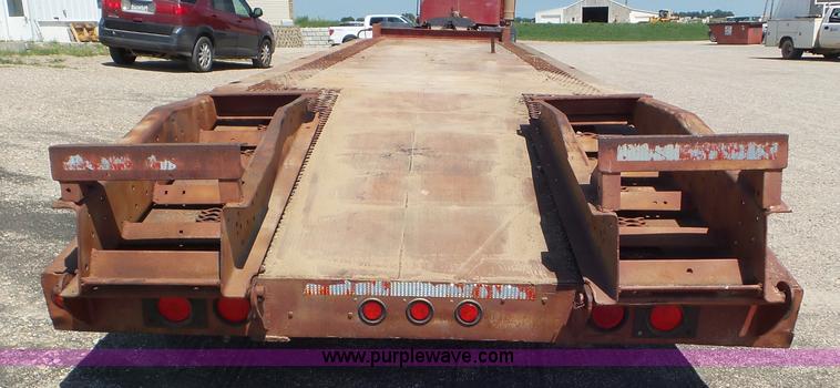 image for item L6852 Shop built equipment trailer