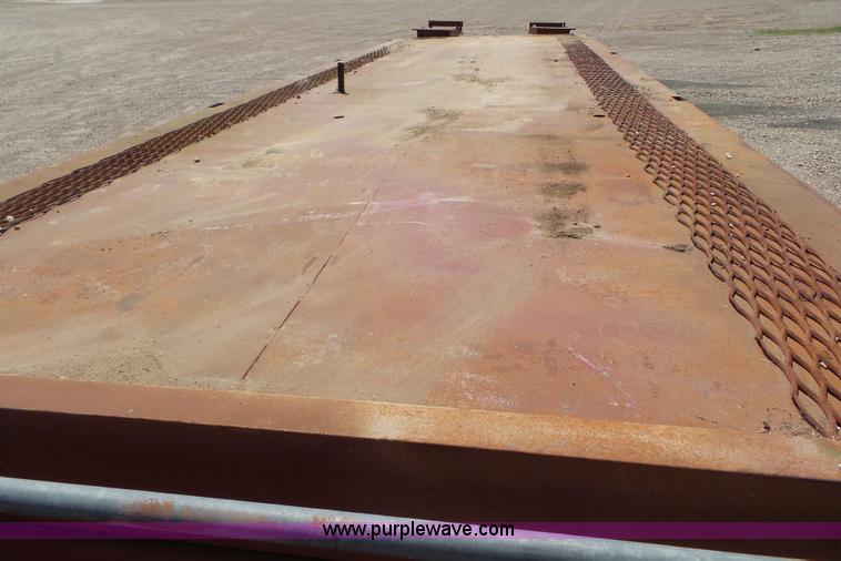 image for item L6852 Shop built equipment trailer