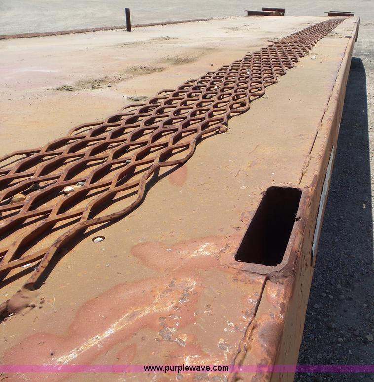 image for item L6852 Shop built equipment trailer