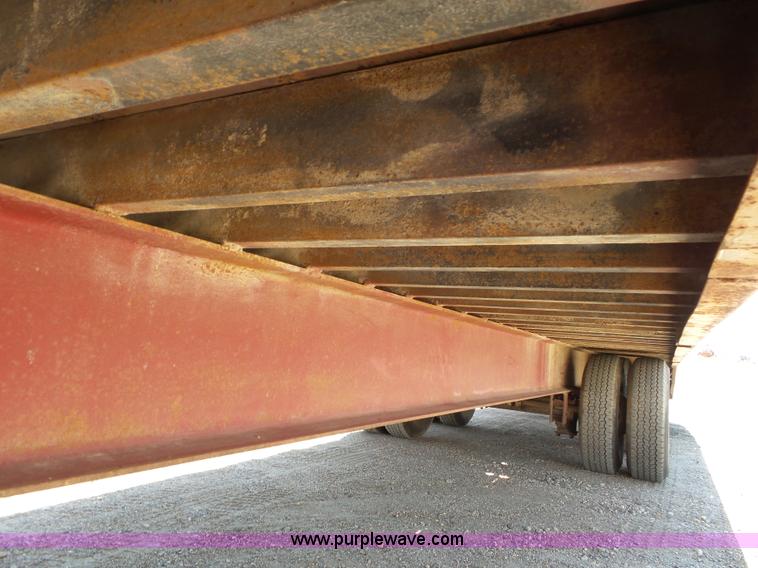 image for item L6852 Shop built equipment trailer