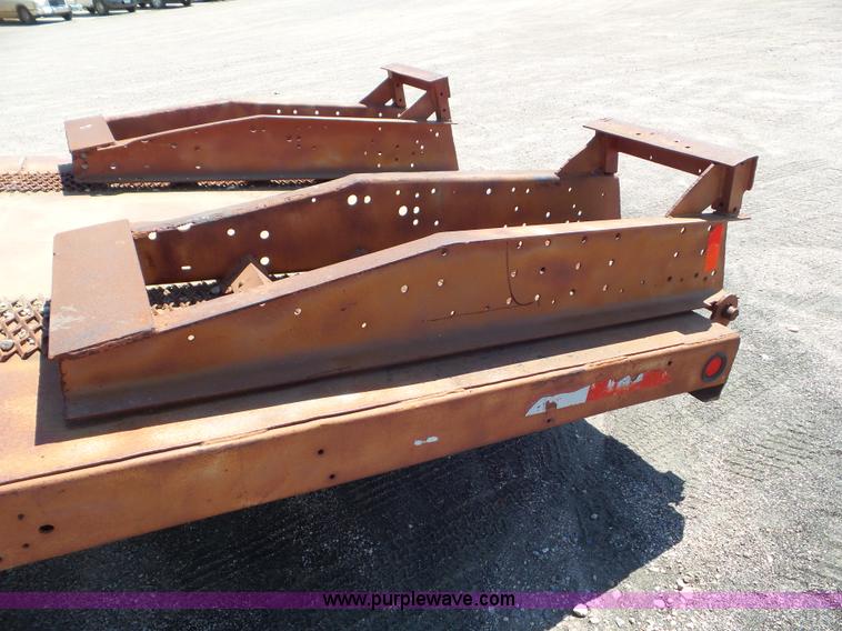 image for item L6852 Shop built equipment trailer