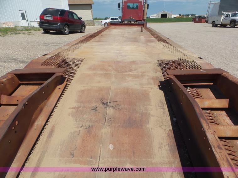 image for item L6852 Shop built equipment trailer