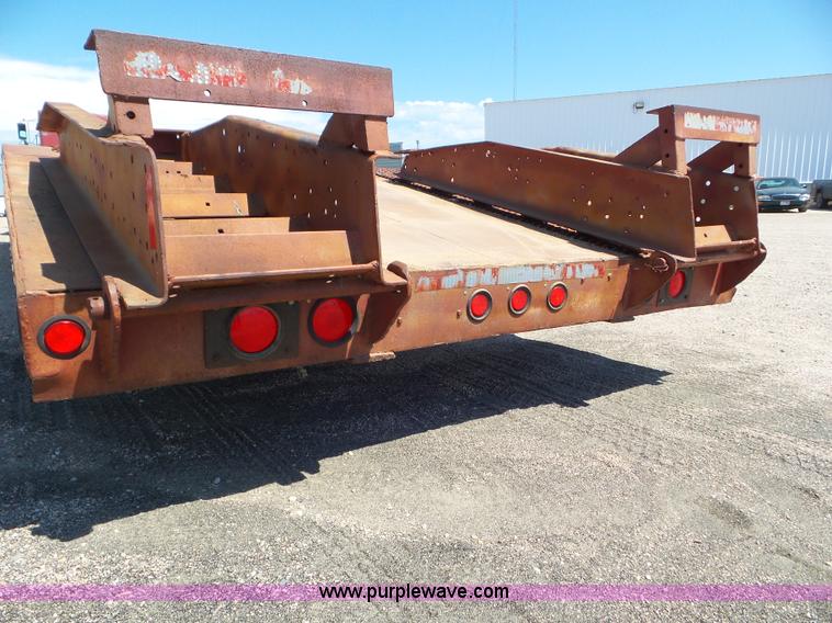 image for item L6852 Shop built equipment trailer