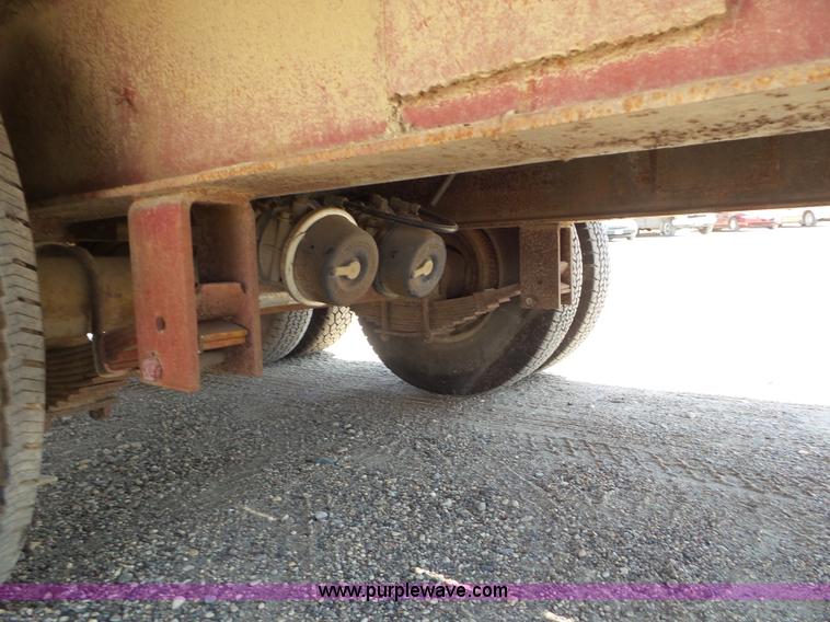 image for item L6852 Shop built equipment trailer