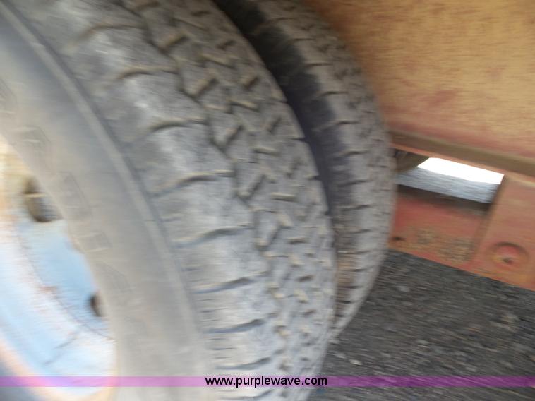 image for item L6852 Shop built equipment trailer