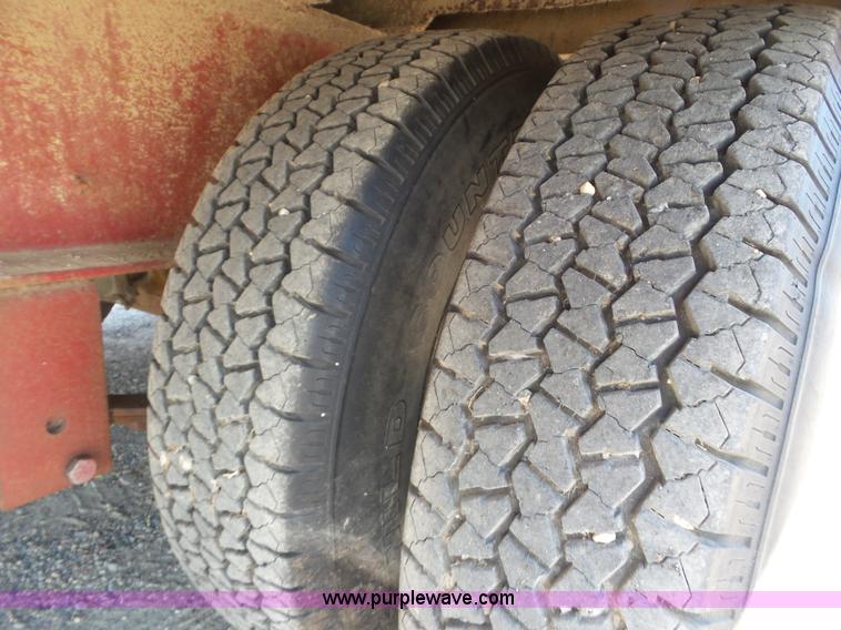 image for item L6852 Shop built equipment trailer