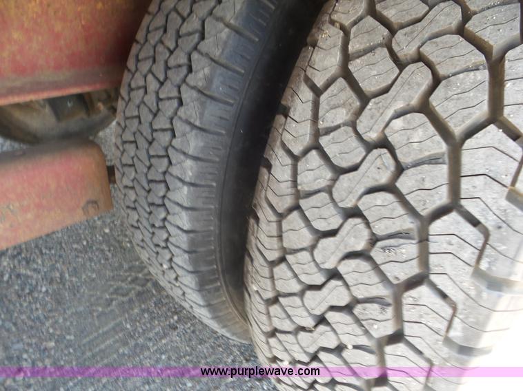 image for item L6852 Shop built equipment trailer