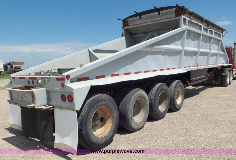 image for item L6853 1995 Trail Blazer bottom dump trailer