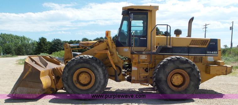 image for item L6854 1993 Komatsu WA450-2 wheel loader