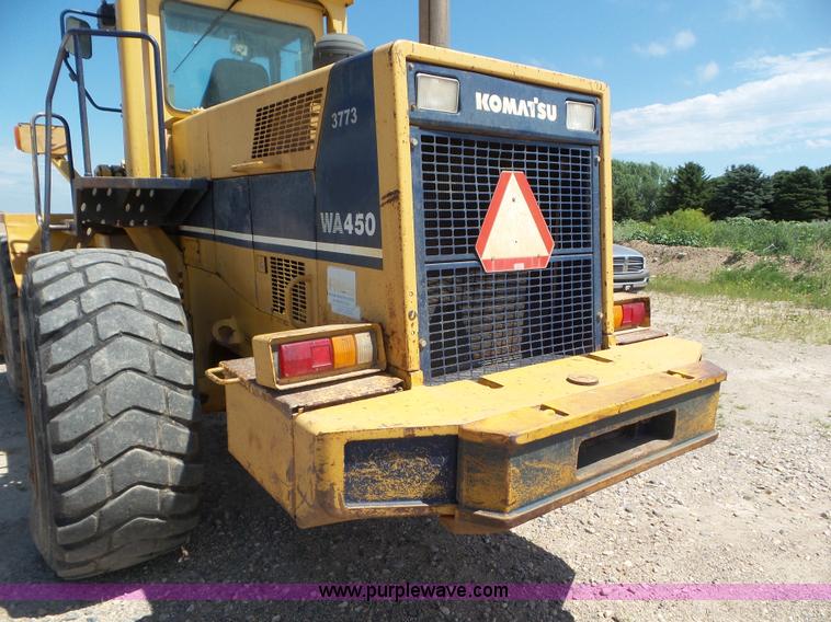 image for item L6854 1993 Komatsu WA450-2 wheel loader