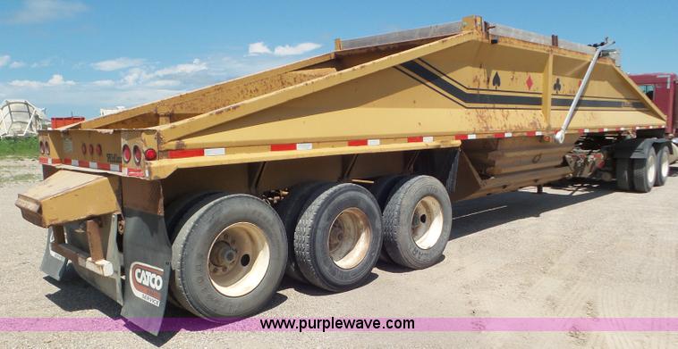 image for item L6855 1994 Midland bottom dump trailer