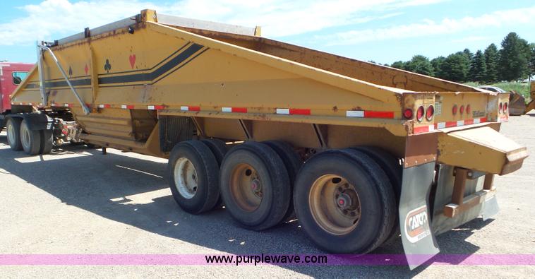 image for item L6855 1994 Midland bottom dump trailer