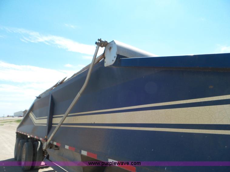 image for item L6856 1987 Midland bottom dump trailer