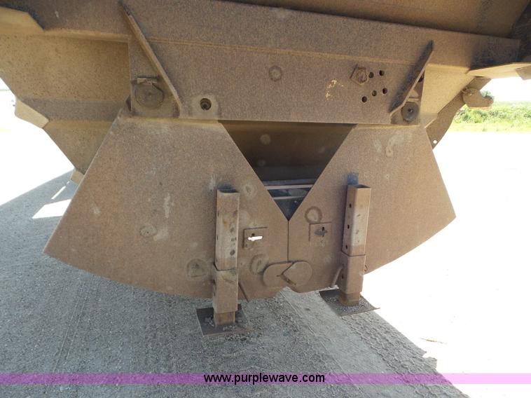 image for item L6856 1987 Midland bottom dump trailer