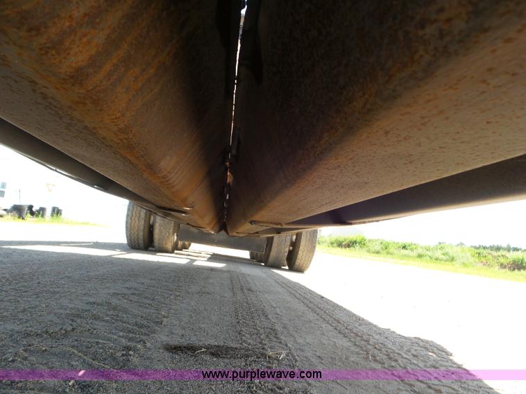 image for item L6856 1987 Midland bottom dump trailer