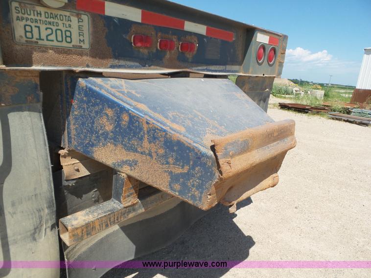 image for item L6856 1987 Midland bottom dump trailer