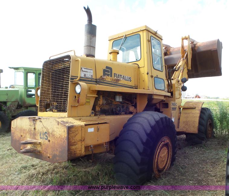 image for item L6860 1979 Fiat-Allis 745C wheel loader