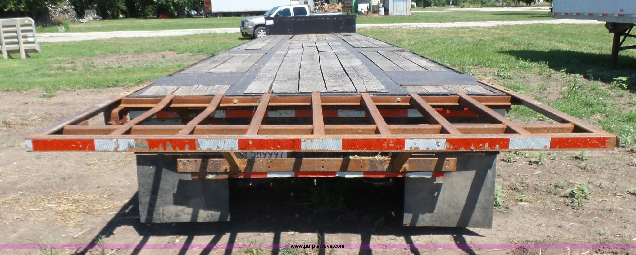 1996 Doonan drop deck trailer in Reading, KS Item K3134 sold Purple