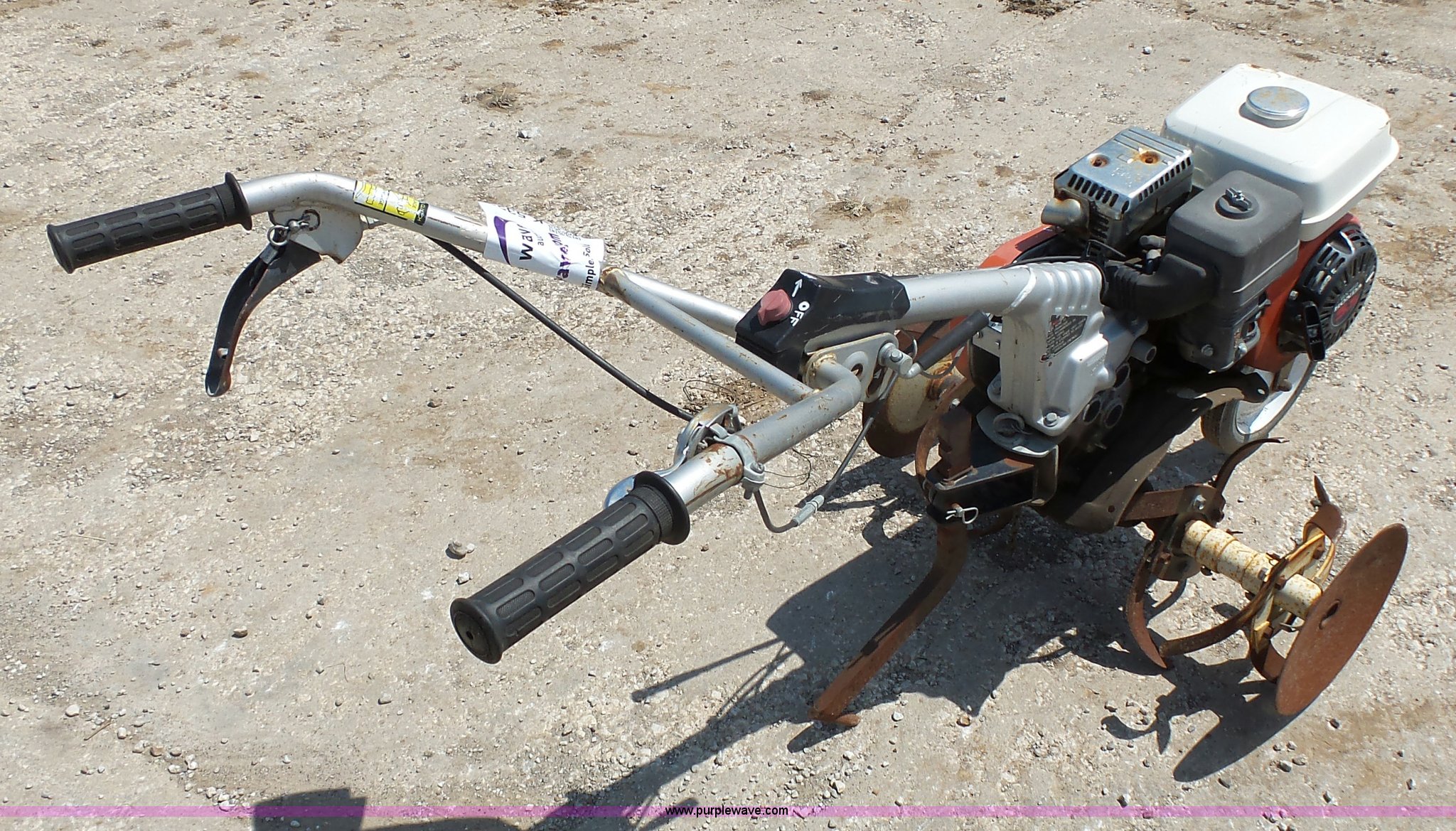 Honda F501 tiller in Paola, KS Item K5322 sold Purple Wave