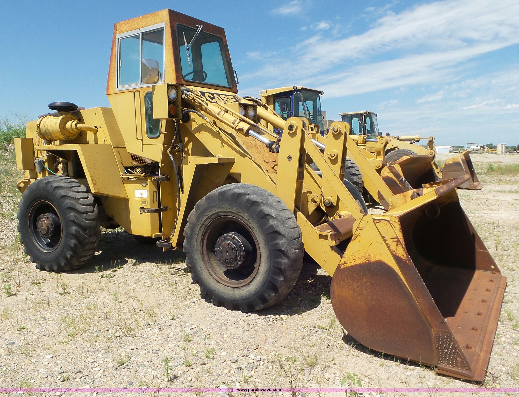 1974 Case W24B wheel loader in Bellingham, MN Item L6833 sold