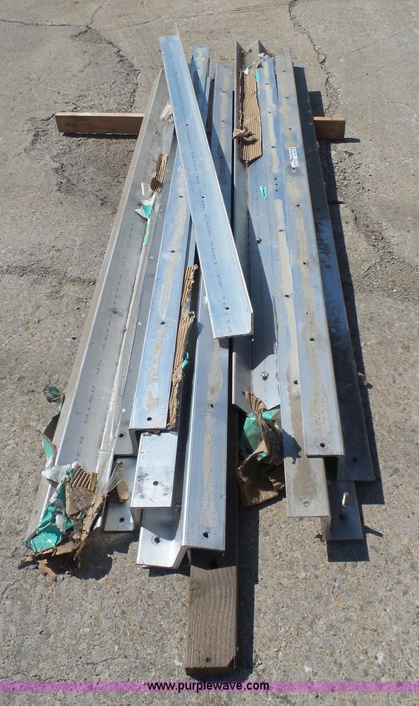 image for item AV9909 (18) 8'L x 3' x 3.5" aluminum angle iron pieces