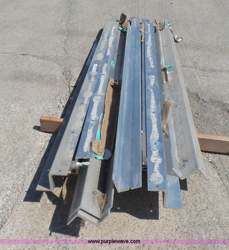 image for item AV9909 (18) 8'L x 3' x 3.5" aluminum angle iron pieces