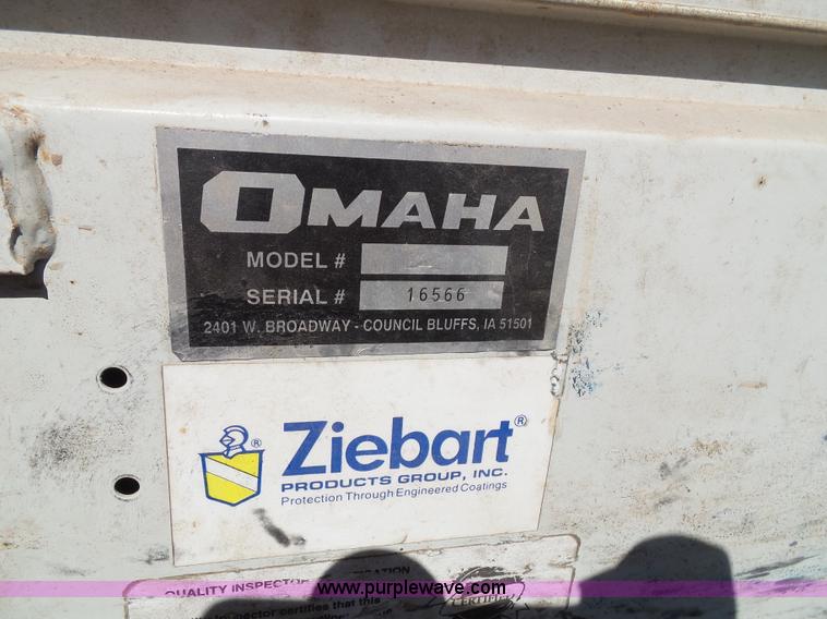 image for item BG9297 Omaha utility bed