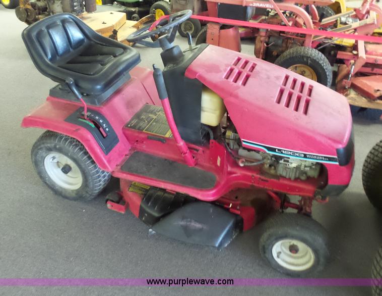 image for item BG9737 Leaf vacuum and riding mower