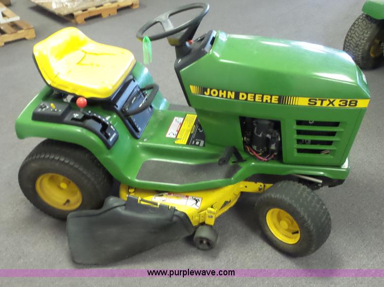 image for item BG9738 John Deere STX38 lawn mower