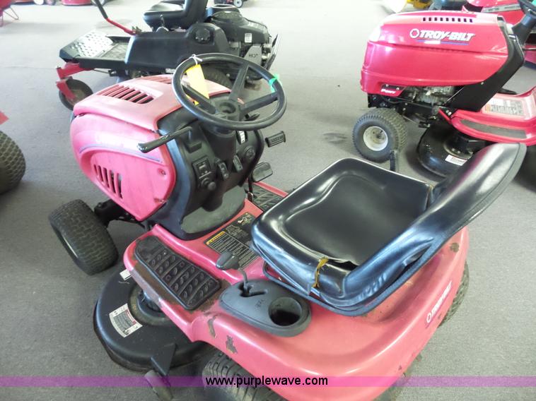 image for item BG9739 Troy Bilt riding lawn mower