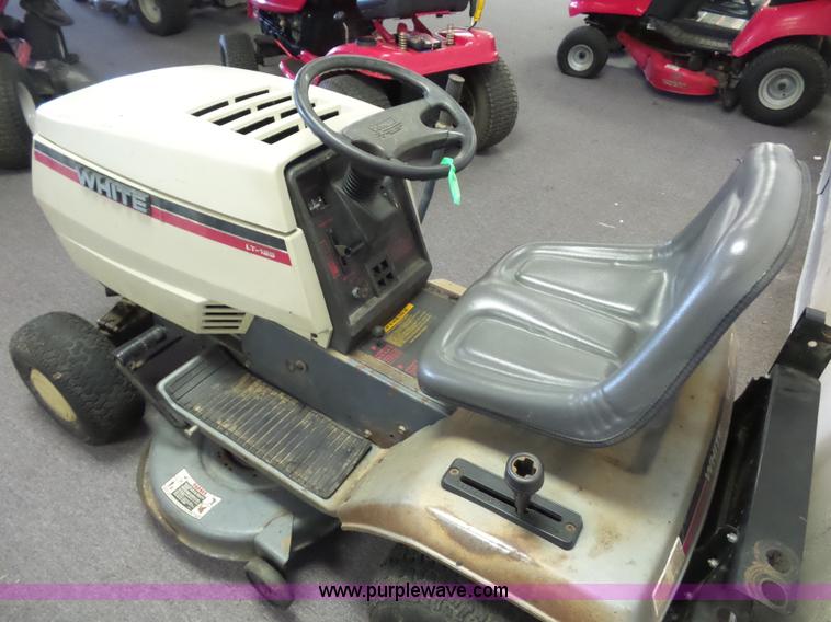 image for item BG9740 White LT-125 riding lawn mower