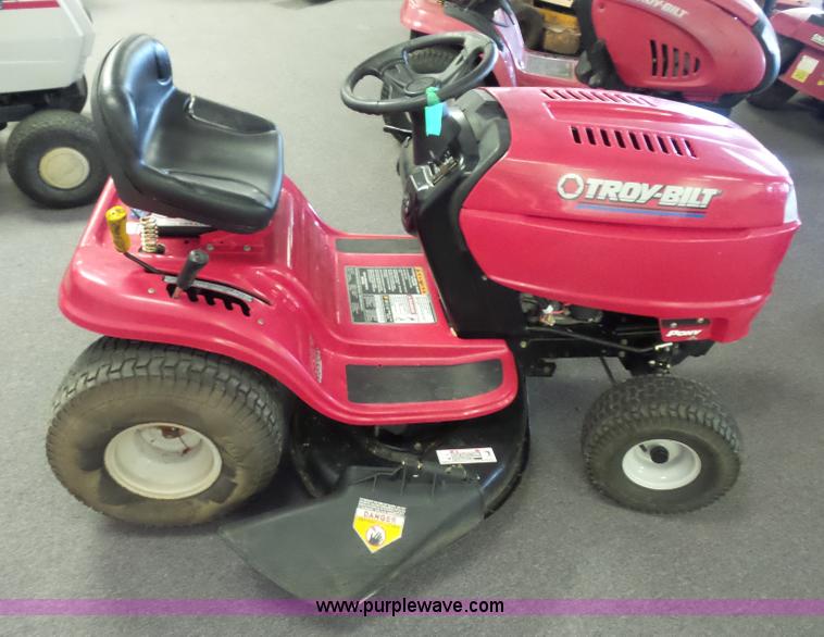 image for item BG9741 Troy Bilt riding lawn mower