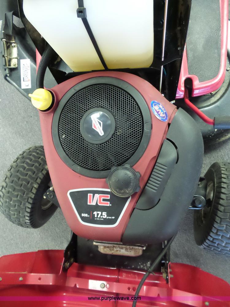 image for item BG9741 Troy Bilt riding lawn mower