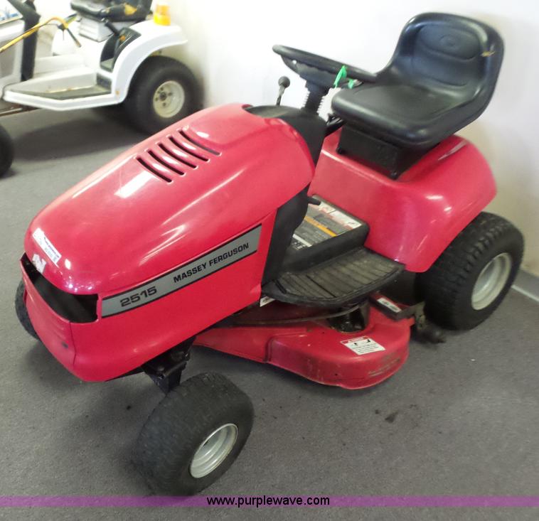 image for item BG9743 Massey Ferguson 2515 riding lawn mower