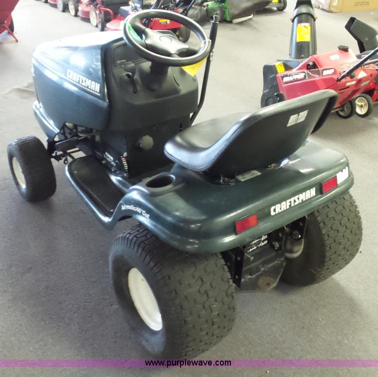 image for item BG9744 Craftsman riding lawn mower