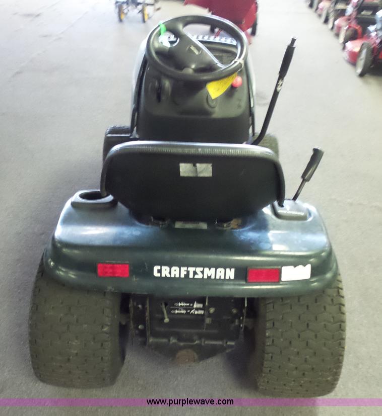image for item BG9744 Craftsman riding lawn mower