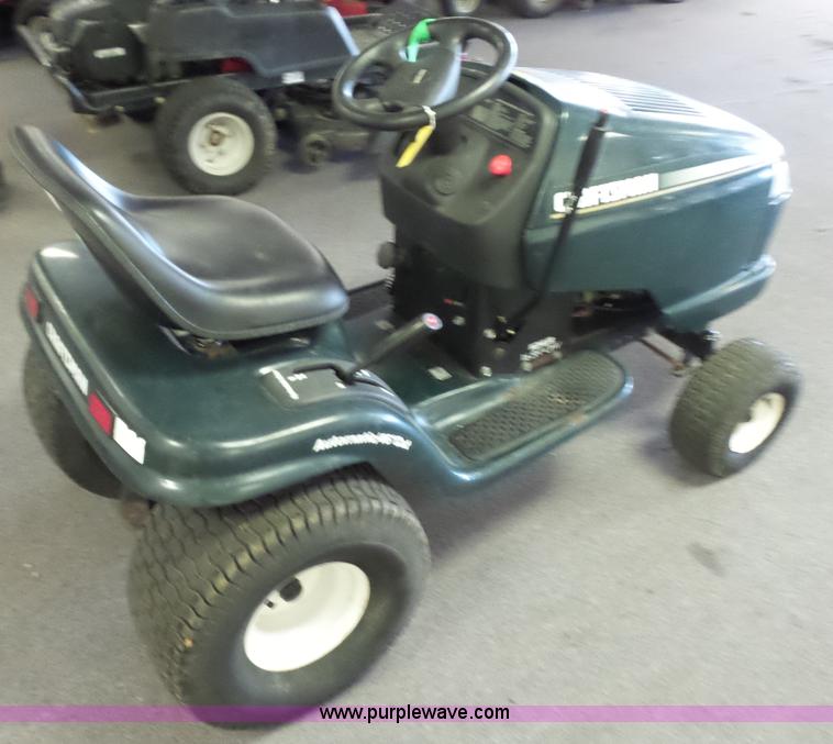 image for item BG9744 Craftsman riding lawn mower