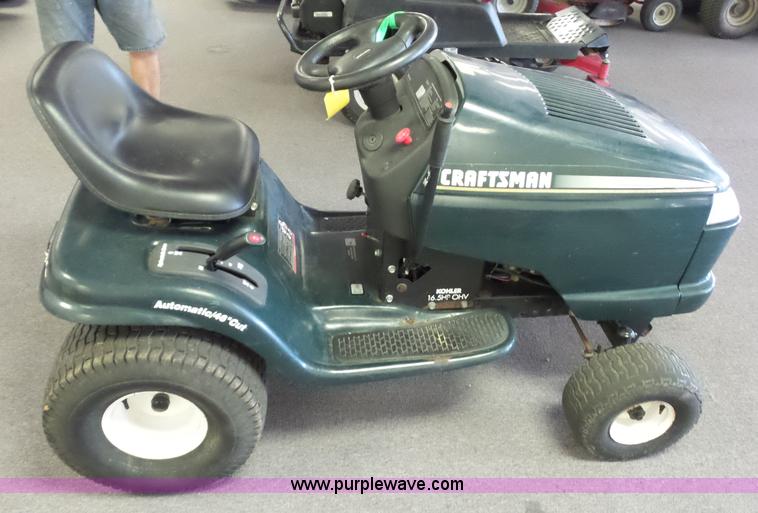 image for item BG9744 Craftsman riding lawn mower