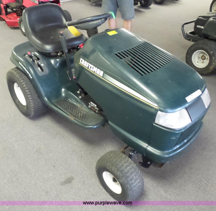 image for item BG9744 Craftsman riding lawn mower