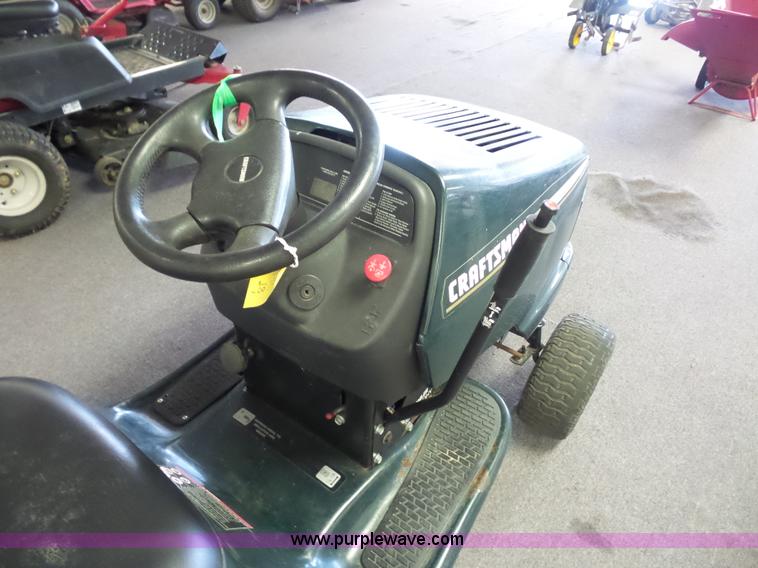 image for item BG9744 Craftsman riding lawn mower