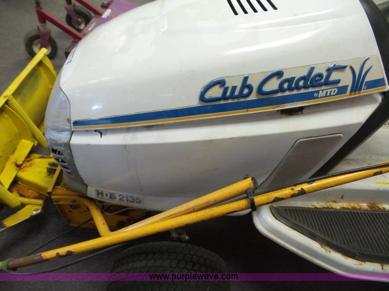 image for item BG9745 Cub Cadet HD62135 riding mower